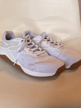 Reebok Nano x2 White Tennis Shoes